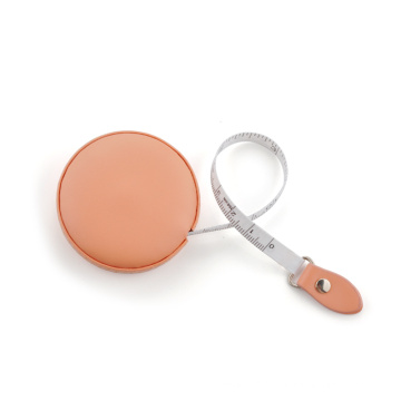 PU Leather Mini Retractable Tape Measure